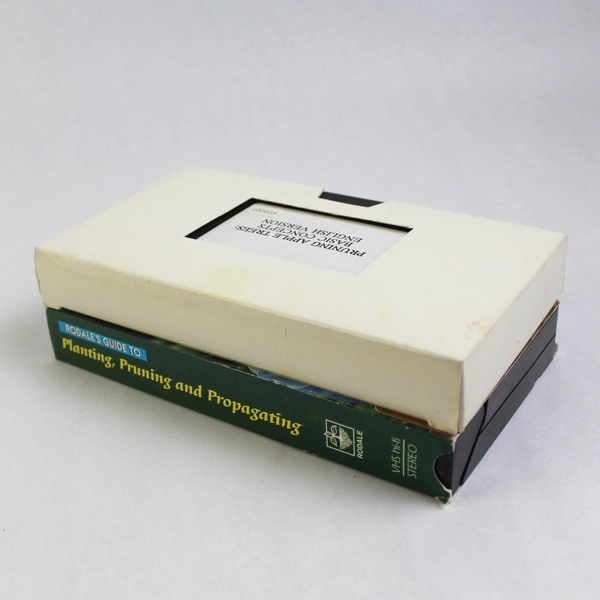 Set of 2 VHS Tape Pruning Planting Propagating Apple Rodale Jeff Cox