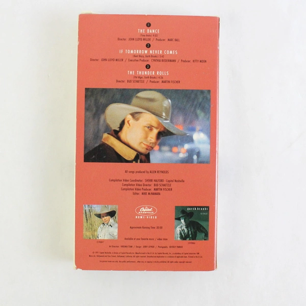 Garth Brooks VHS Featuring The Dance and Thunder Rolls 1991