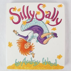 Silly Sally Board Book by Audrey Wood, 1999 Edition, Good Condition