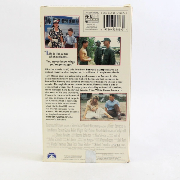 Forrest Gump VHS Video 1995