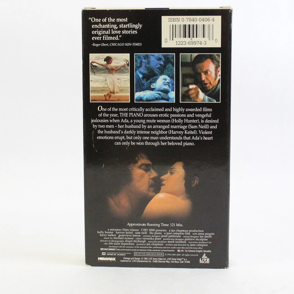 The Piano VHS Video Hunter Keiel and Neill 1990