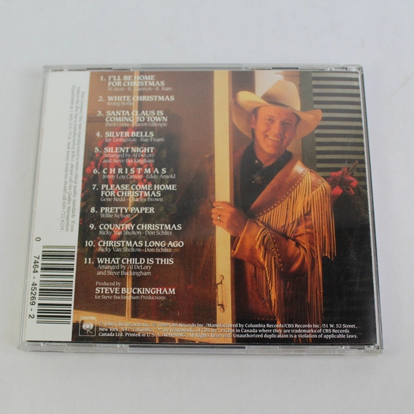 Ricky Van Shelton Sings Christmas CD 1989 Columbia Records