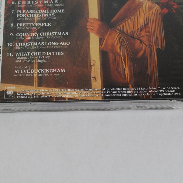 Ricky Van Shelton Sings Christmas CD 1989 Columbia Records