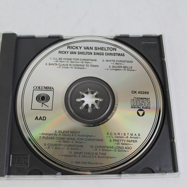 Ricky Van Shelton Sings Christmas CD 1989 Columbia Records