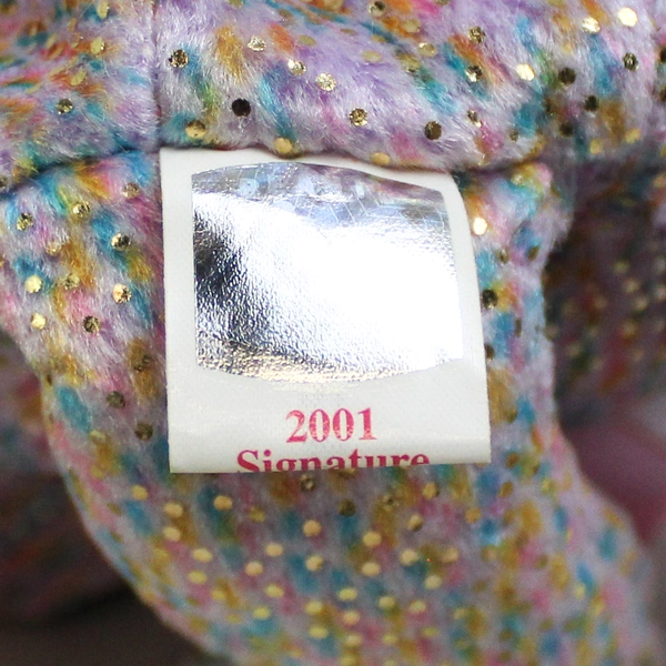 TY Beanie Baby 2001 Signature Bear With Tag Plush Toy
