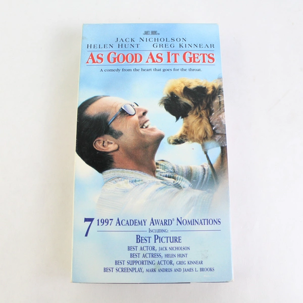 As Good As It Gets VHS Video, 1997 