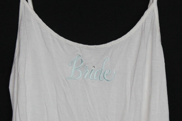 NWT Gilligan & O'Malley "Bride" Camisole Women's Medium Bachelorette Gift
