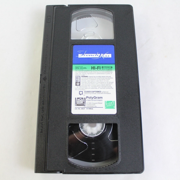 French Kiss VHS Video, Meg Ryan and Kevin Kline, 1995 