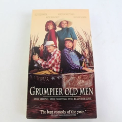 Grumpier Old Men VHS Video Jack Lemmon, Walter Matthau, Loren, Ann-Margret, 1995