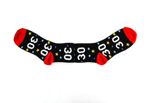 Papel Freelance Turning 30 Birthday Socks Adult NWT - Fun Gift for Him/Her