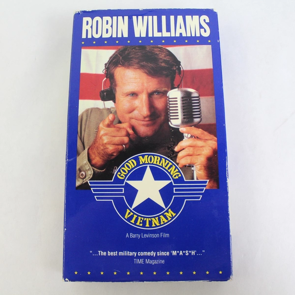 Good Morning Vietnam VHS movie, Robin Williams, 1995 