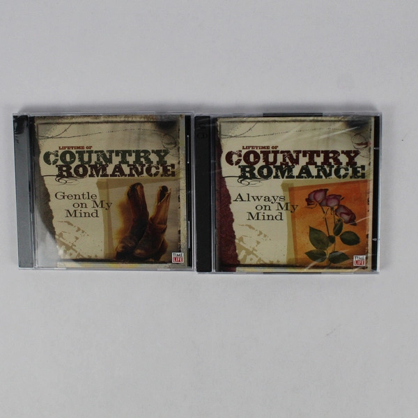 Time Life Lot Of 2 Lifetime of Country Romance 2-Disc CDs New Sealed