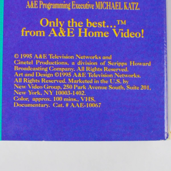 America's Castles II VHS Tape A&E