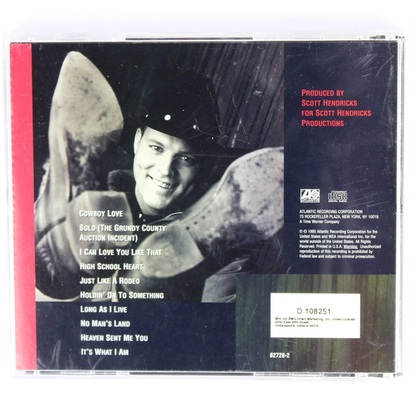 John Michael Montgomery Self Titled Music CD 1995 Atlantic Records