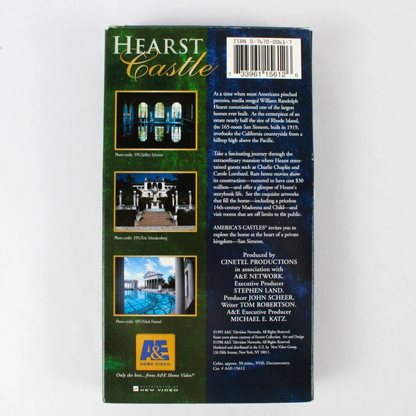 Hearst Castle VHS, 1998 A&E