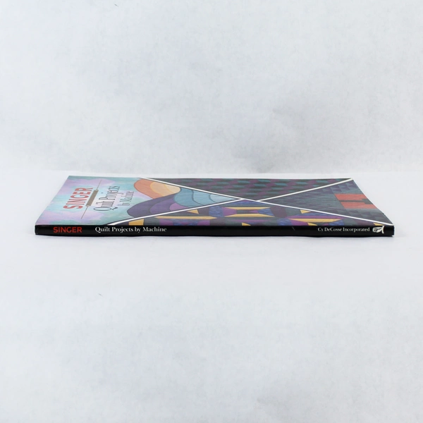 Singer Quilt Projects by Machine Book, Softcover, 1992, Very Good Condition