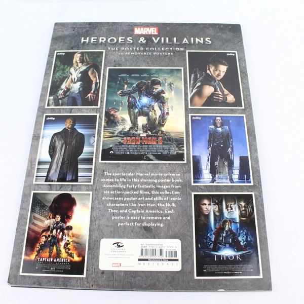 Marvel Heroes and Villains The Poster Collection 40 Removable Posters Complete