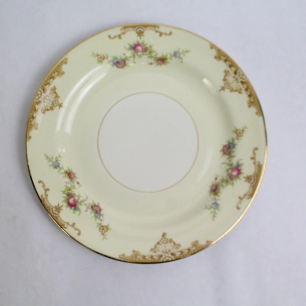 Set of 5 Vintage Homer Laughlin Eggshell Nautilus Aristocrat Bread Butter Plates