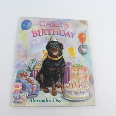 Carl's Birthday by Alexandra Day 1995 First Edition HC - Pre-owned, Bent Page