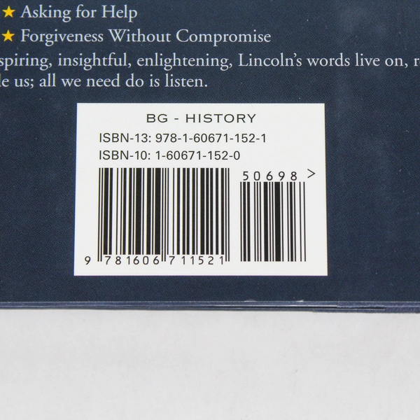 Leadership Lessons of Abraham Lincoln by Meg Distinti 2011 Hardcover MJF Books