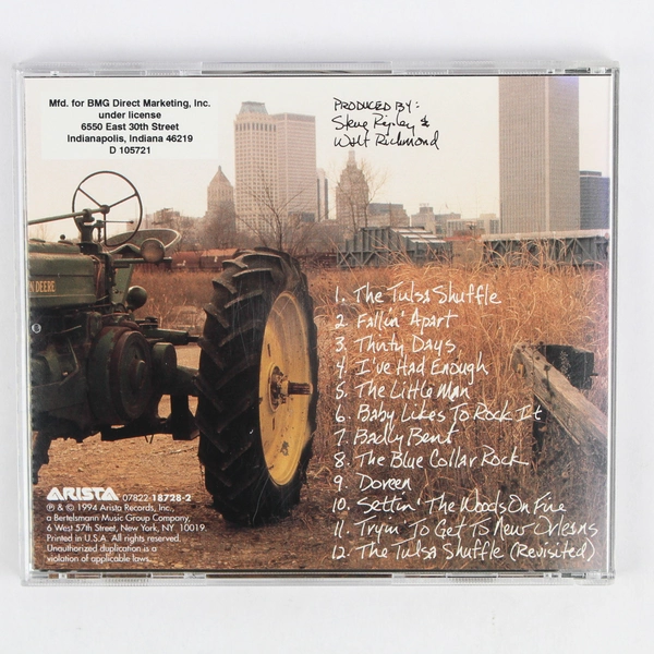 The Tractors Self Titled Music CD 1994 Arista