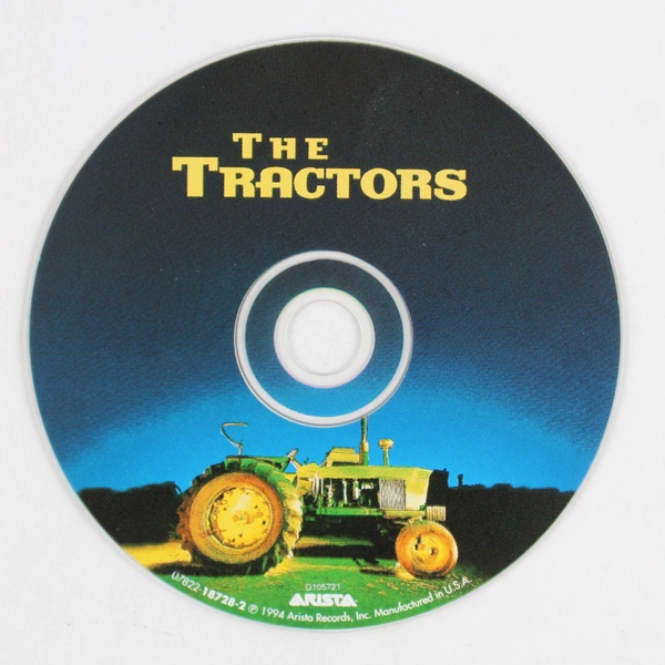 The Tractors Self Titled Music CD 1994 Arista