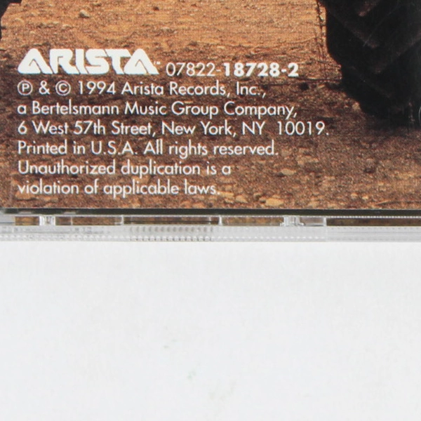 The Tractors Self Titled Music CD 1994 Arista