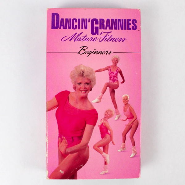 Dancin' Grannies Mature Fitness Beginners 1991 VHS Tape Exercise Video