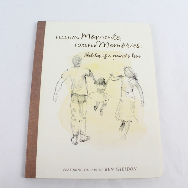 Hallmark Fleeting Moments Forever Memories 2015 Book - Pre-Owned, Writing