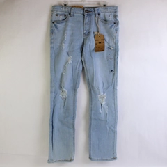 Ring of Fire Girls Jeans Size 12 Slim Distressed Light Blue With Tags 