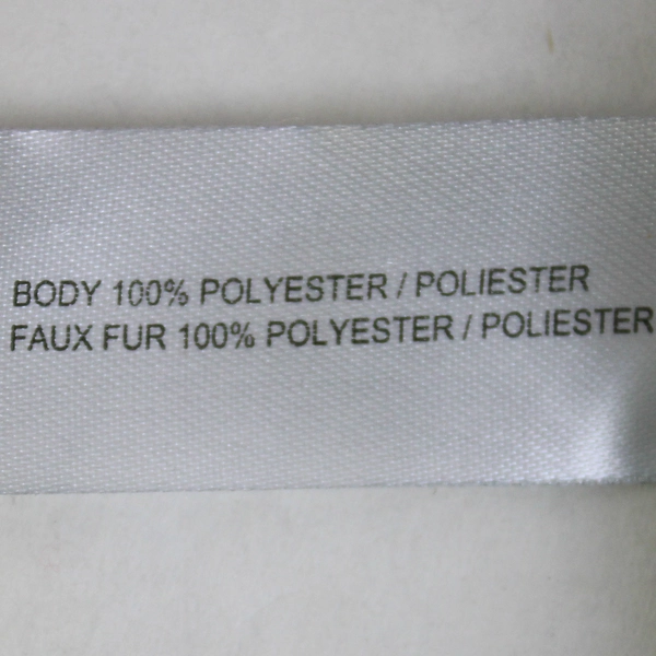 Carolyn Taylor Fleece Jacket Size Small Black Full Zip Faux Fur 