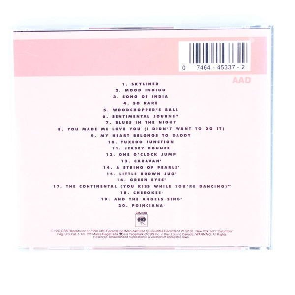 Best Of The Big Bands by Les & Larry Elgart 1990 Music CD Columbia