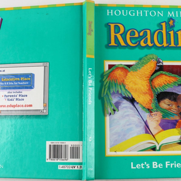 Let's Be Friends Houghton Mifflin 2001 Hardcover Children's Book