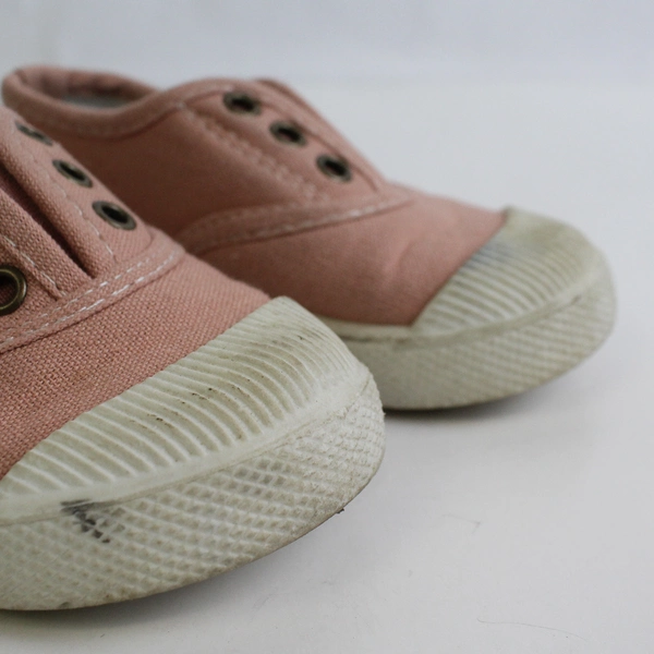 Bella Newman Pink Baby Shoes Size 24 Months Slip On Elastic