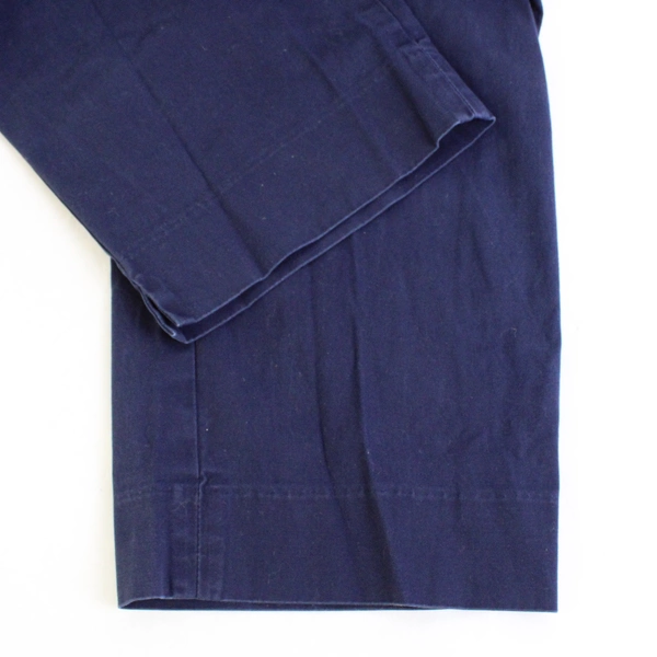 Talbots Petite Signature Crop Pants Size 14P Navy Blue