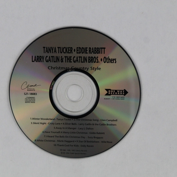 Christmas Country Style CD Featuring Tanya Tucker Eddie Rabbitt & More 1994