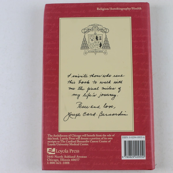 Gift of Peace by Joseph Bernardin 1997 Hardcover - Personal Reflections