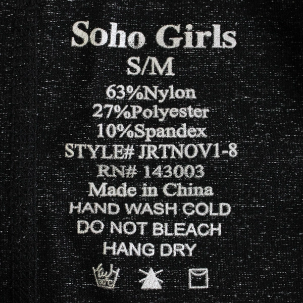 Soho Girls Activewear Shorts With Pockets Size S/M Spandex Blend