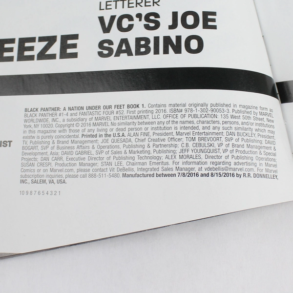 Black Panther: A Nation Under Our Feet Book 1 Marvel Paperback 2016