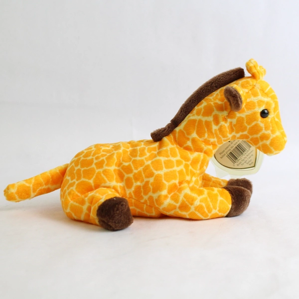 TY Beanie Baby Twigs 1995 Orange Giraffe With Tag Plush Doll Toy