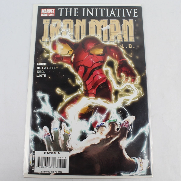 Marvel Comics Iron Man The Initiative #17 2007 - Very Good Condition, Sleeve