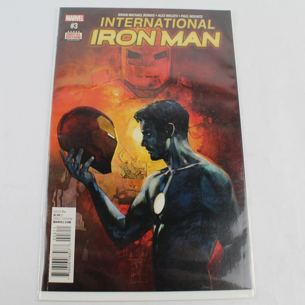 Marvel International Iron Man #3 2016 Comic in Very Good Condition
