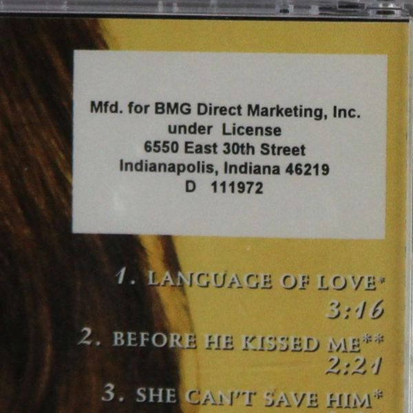 Lisa Brokop Self-Titled CD 1996 Capitol Nashville Sealed