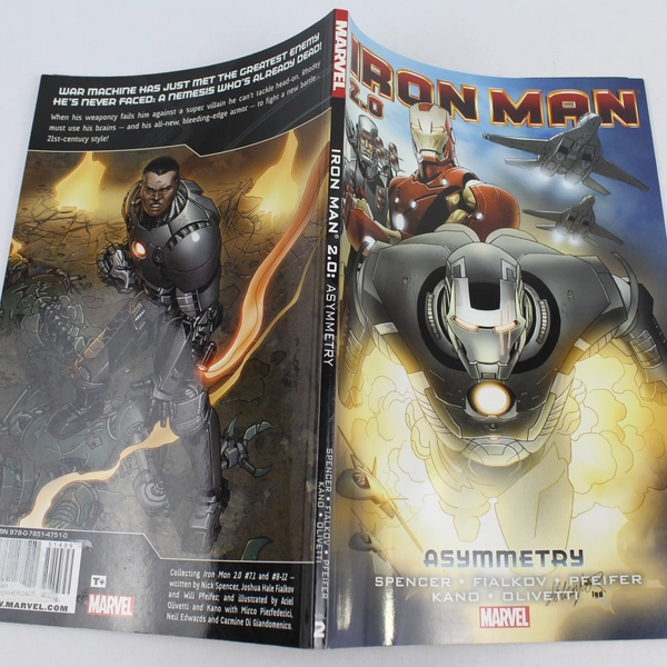 Iron Man 2.0 Vol. 2: Asymmetry by Nick Spencer Softcover Graphic Novel