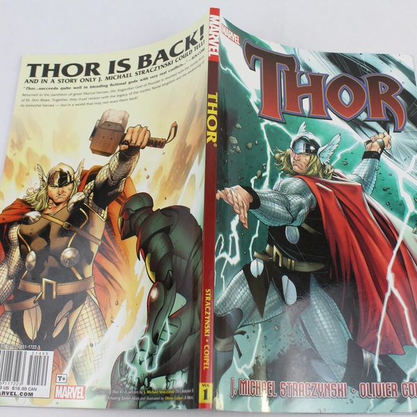 Thor by J. Michael Straczynski Vol 1 Marvel 2008 Paperback - Good Condition