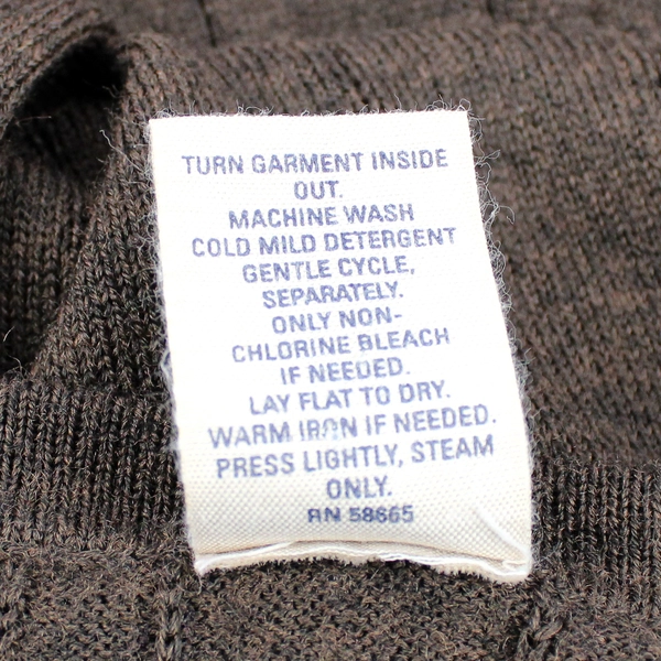 Pure Stuff Nordstrom Brown Wool Blend Sweater Men's Size XL