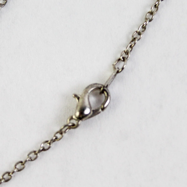 Rhinestone Scotty Dog pendant Necklace 16 Inch