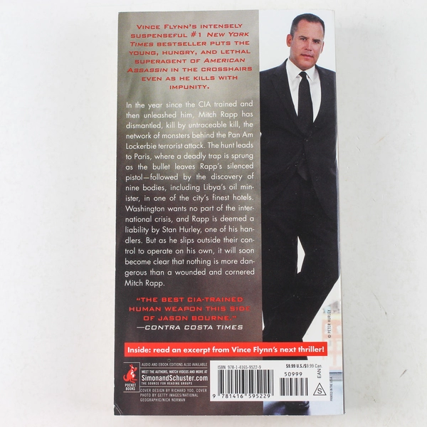 Kill Shot by Vince Flynn - 2012 American Assassin Thriller Paperback