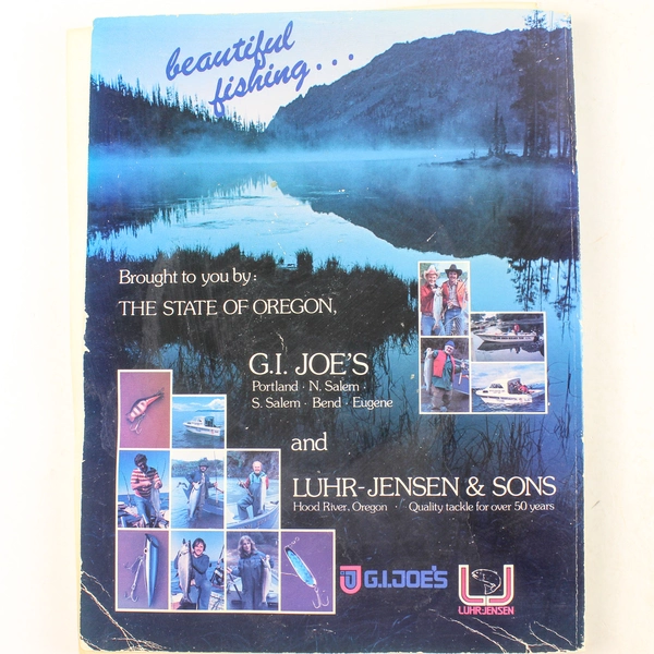 New Henning's Guide to Fishing in Oregon 1984 by Casali & Diness Pre-owned
