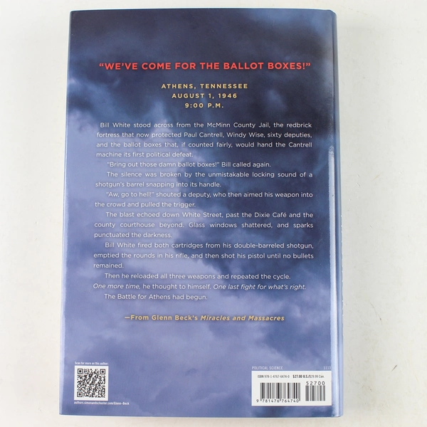 Glenn Beck Miracles and Massacres 2013 Hardcover Book in Good Condition